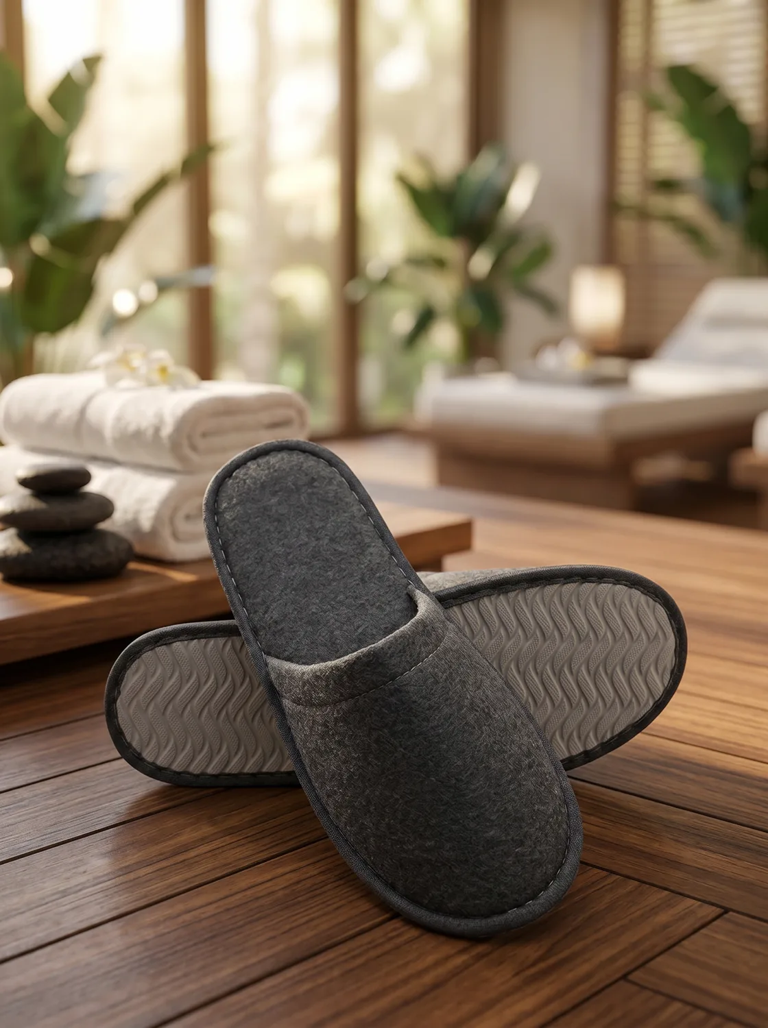 Spa-Slipper · Anthrazit